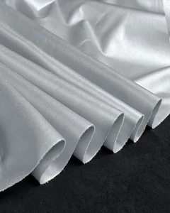 4-Way Stretch Vinyl Clothing Fabric, PU Faux Leather 54" SBY, Garment Bodysuit - Picture 1 of 17