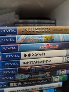 Sony Playstation Vita Video Games (MAKE A BUNDLE)(PICK YOUR GAME) - Picture 1 of 242