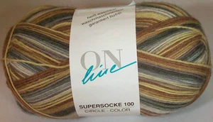 Online Circle Color Sock Yarn; Choose a Colorway - Picture 1 of 3