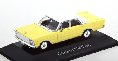 ALTAYA US COLLECTION 1:43 Altaya Ford Galaxie 500 1967 lightyellow/white