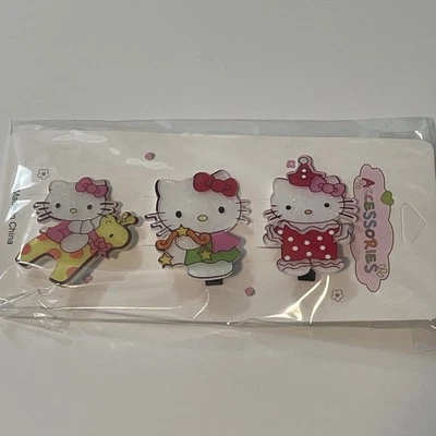 Juego de pinzas de pelo acrílicas Hello Kitty nuevas Foto 1 de 4