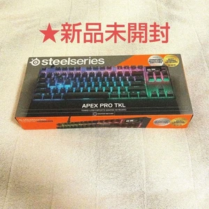 SteelSeries Apex Pro TKL 2023 Mechanical Gaming Keyboard Black JIS Unopened - Picture 1 of 3