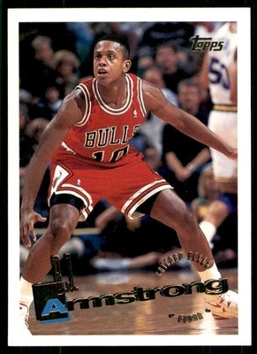 1994-95 Topps B.J. Armstrong Chicago Bulls #9 - Image 1 of 2