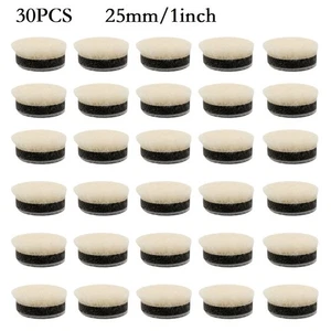 30 Pcs Wool Polishing Pads For Car Polisher Or Glass Buffing Cleaning Tool Uk - Picture 1 of 12