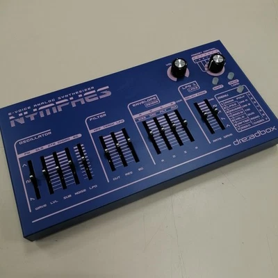 Dreadbox Nymphes 6-stimmiger Analog Synthesizer Digital Reverb MIDI gebraucht - Bild 1 von 4