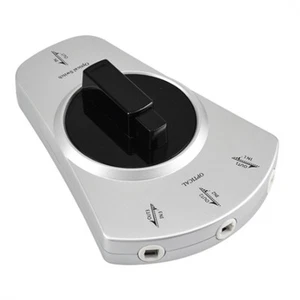 1 to 3 Digital Audio Optical Fiber Cable Toslink 3-Way Selector Splitter2316 - Picture 1 of 6