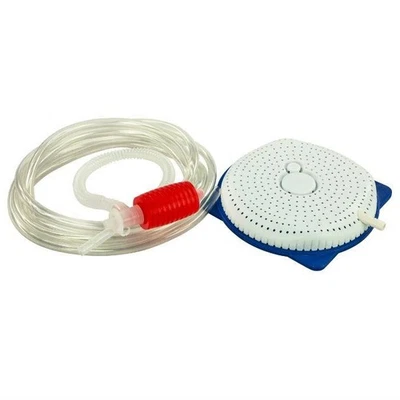 Bomba de drenaje de sifón cubierta de piscina de invierno sobre el suelo para nadar - elimina el agua Foto 1 de 4