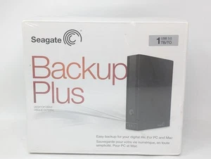 Seagate Backup Plus 1TB External HDD STCA1000100 NEW - Afbeelding 1 van 6