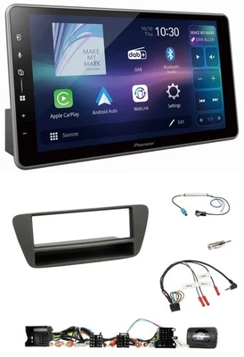 Pioneer Bluetooth USB DAB Lenkrad Autoradio für Audi Q3 8U 2011-2018 - Bild 1 von 4