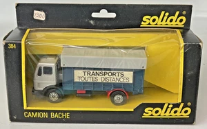 Solido 1:43 Scale No. 384 Mercedes Benz Covered Truck - Camion Bache - Picture 1 of 4