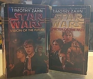 2 Timothy Zahn Star Wars Pb Books: Specter of the past & vision of the future  - Imagen 1 de 5