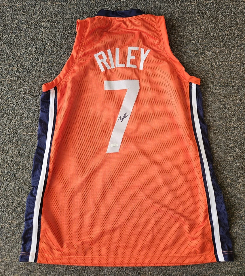 WILL RILEY Signed/Autographed Illinois Fighting Illini Basketball Jersey JSA - Image 1 of 1
