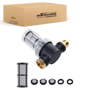 Garden Inline Wash Hose Filter System for Pressure Washer Hose with Clear Cup - Picture 1 of 12
