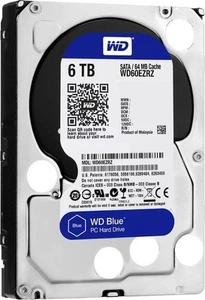 Disque dur Western Digital WD Blue 6 To 3,5 pouces SATA-III WD60EZRZ défectueux #334459 - Photo 1/1