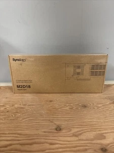 Synology Dual M.2 SSD Adapter Karte für außergewöhnliche Cache Performance m2d18 Neu - Bild 1 von 4