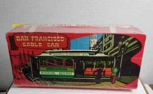 Vintage San Francisco Cable Car 504 Municipal Railway 504 Powell & Mason Streets - Picture 1 of 5