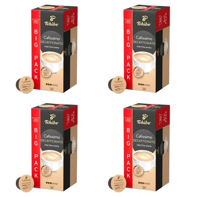 Tchibo Cafissimo Caffè Crema entkoffeiniert Kaffeekapseln, 120 Stück - Bild 1 von 4
