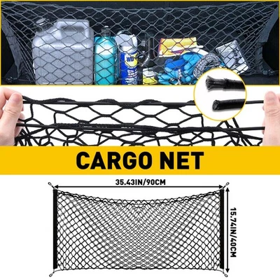Universal SUV Accesorios Coche Sobre Estilo Maletero Carga Red Almacenamiento Organizador Foto 1 de 4
