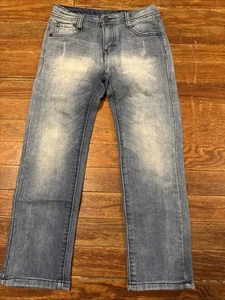 Boys Buffalo Jeans | Evan | Light Wash | Sz 7 - Picture 1 of 5