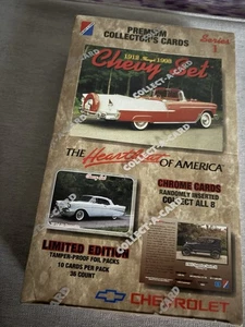 CHEVY SET SERIES 1 TRADING CARDS SEALED BOX 1992 COLLECT-A-CARD NEU - Bild 1 von 5