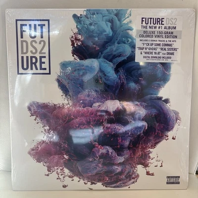 Future DS2 2-LP Blue/Purple Colored Vinyl, 2015 1st Pressing Sealed Hype Sticker - Image 1 of 4