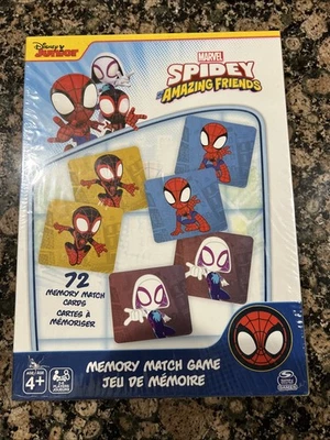 Marvel Spidey Memory Match Game - 72 Cards - Ages 4+ by Spinmaster - Image 1 of 2