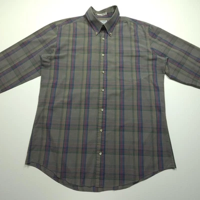 De Colección Enro Paul Wagner Grande y Alto Para Hombres XL Verde Azul Rojo Cuadros Años 90 Delgado Informal Foto 1 de 4