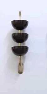 Paar Wandlampen italienischer Stilnovo Stil Mid Century Wandleuchten Lampen Leuchte - Bild 1 von 8