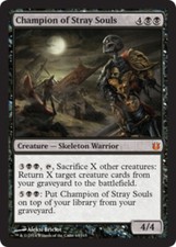 Champion of Stray Souls - Foil ~ Heavily Played Born of the Gods MTG Magic Ultim