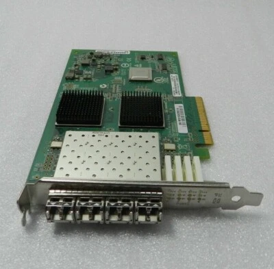 Qlogic QLE2564-NAP 8GBP/s Quad Port PCI-E x8 Transceiver PX4810402-10 E - Image 1 of 4