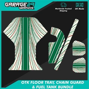TONY KART 2022 STYLE STICKER BUNDLE - FLOOR TRAY & 8LTR TANK & CHAIN - Picture 1 of 2