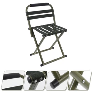 Tragbarer Klappstuhl Strandhocker Zusammenklappbarer Anglerhocker - Bild 1 von 12