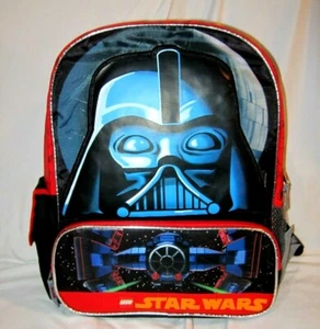 Disney Star Wars 16" Darth Vader Backpack with two main compartments-Brand New!! - Photo 1 sur 3