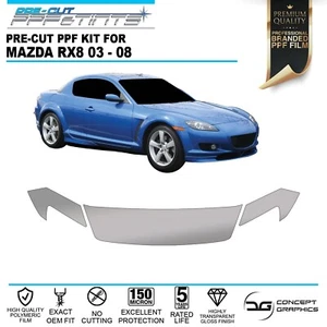 Motorhaubenflügel PPF Lackschutzfolie Steinspäneschutz für Mazda RX8 03-08 - Bild 1 von 3