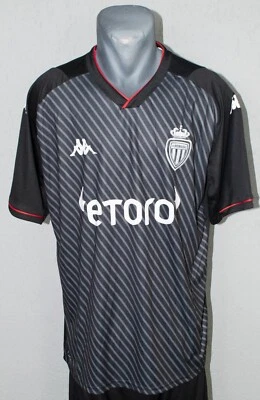 Camiseta AS Monaco 2021/2022 visitante nueva con etiquetas fútbol fútbol para hombre camiseta Kappa talla XL Foto 1 de 4