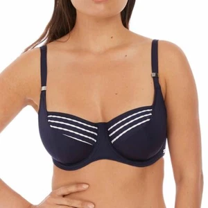 Fantasie Swimwear San Remo Underwired Balcony Bikini Top Ink 6503 - Picture 1 of 2