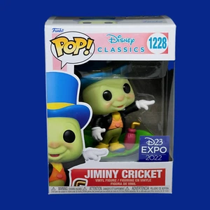 New Funko Disney D23 Expo Exclusive Jiminy Cricket from Pinocchio #1228 - Picture 1 of 7