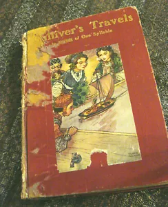 Vintage Buch Antik Gullivers Reisen in Worten einer Silbe Funk Wagnalls TLC - Bild 1 von 8