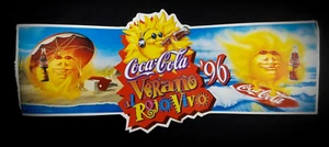 Vintage 1996 Rare Argentina Coca Cola Orig. Sticker Decal Hot Summer Edition - Picture 1 of 9