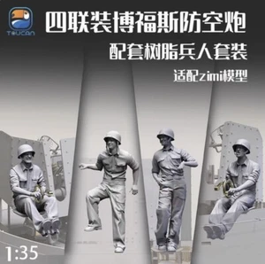 Traje Cuádruple Zimi Modelo TC3D01-04 EE. UU. MARINA 40 mm Bofors Resina Soldado - Imagen 1 de 5