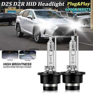 D2S/D2R For Lexus RX350 2007-2009 2x HID Xenon Headlight Bulbs Low Beam Kit - Picture 1 of 11