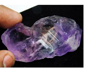 Flawless Natural Yellow & Purple Ametrine Rough - 163.60 Ct Certified Gemstone - Picture 1 of 4