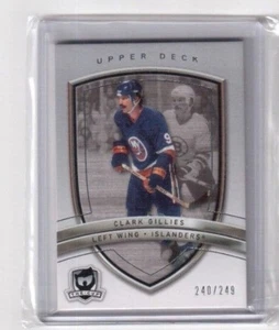 2005-06 Upper Deck The Cup Base Card Clark Gillies New York Islanders 240/249 - Picture 1 of 2