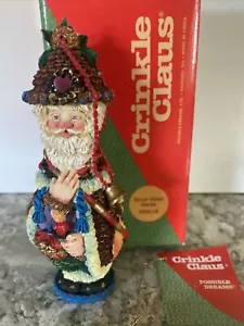 Crinkle Claus HOUR GLASS 1996 Collectible Figurine Possible Dreams NIB 659118 - Picture 1 of 6