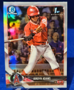 2018 Bowman Chrome JORDYN ADAMS 1st True Rookie Refractor #BDC-88