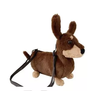 Kinderhandtasche Süßer Hund - Dackel - Kindertasche Mädchentasche Crossover - Bild 1 von 2
