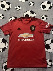 Manchester United 19/20 Men's Home Adidas Small Shirt Football - Picture 1 of 8