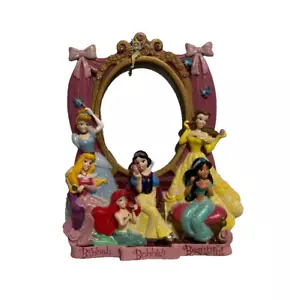 Vintage DISNEY Store Exclusive 6 Princesses 3.5x5" Photo Frame Authentic- Rare! - Picture 1 of 3
