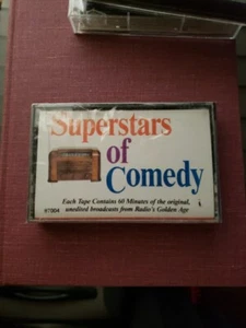 Radio Superstars Of Comedy Cassette Milton Berlin WC Fields Martin Lewis Benny - Picture 1 of 3