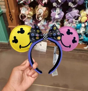 Diadema Loungefly Parques Disney Y2K Orejas de Mickey y Minnie Mouse Nueva con Etiquetas - Imagen 1 de 9